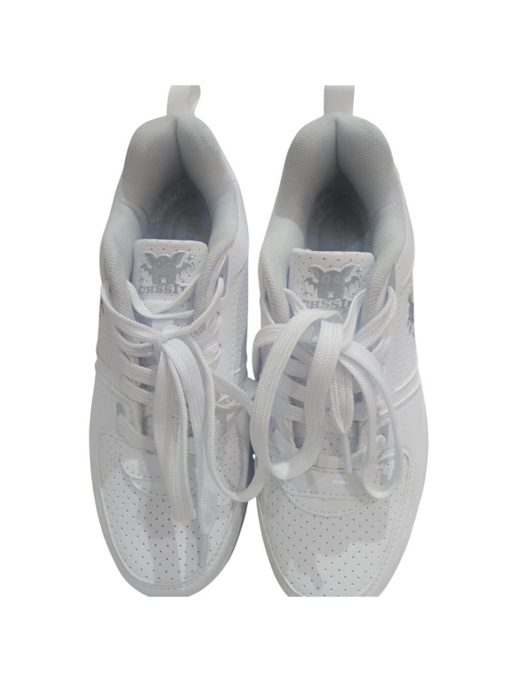 CHSSIH White Roller Shoes With Retractable Wheels For Kids Or Teens EUR 38